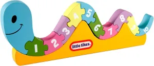 Little Tikes - Solid Wood Counting Worm - Colors and Counting Building Toys and Toddler Games - Montessori Toys and Learning Activities. Great Birthday Gift for Boys and Girls.