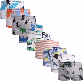 Little Boys Soft Cotton Briefs Toddler Kids Underwear Various cute patterns 6-8-9Pack,size:2-3T 3-4T 4-5T 5-6years 7-8years