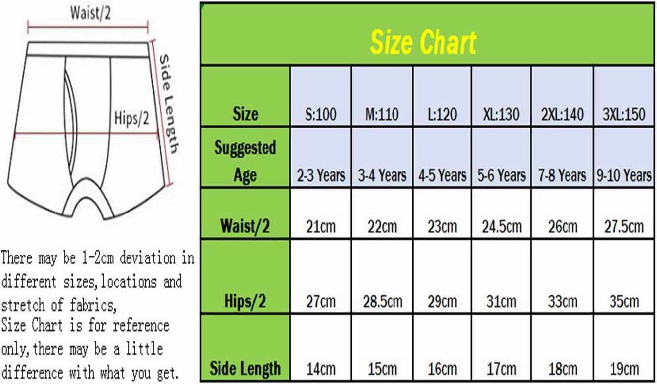 Little Boys Soft Cotton Briefs Toddler Kids Underwear Various cute patterns 6-8-9Pack,size:2-3T 3-4T 4-5T 5-6years 7-8years