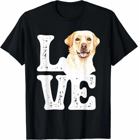 Love Labrador Dog Owner Pet Trainer Breeder Pup Lover T-Shirt
