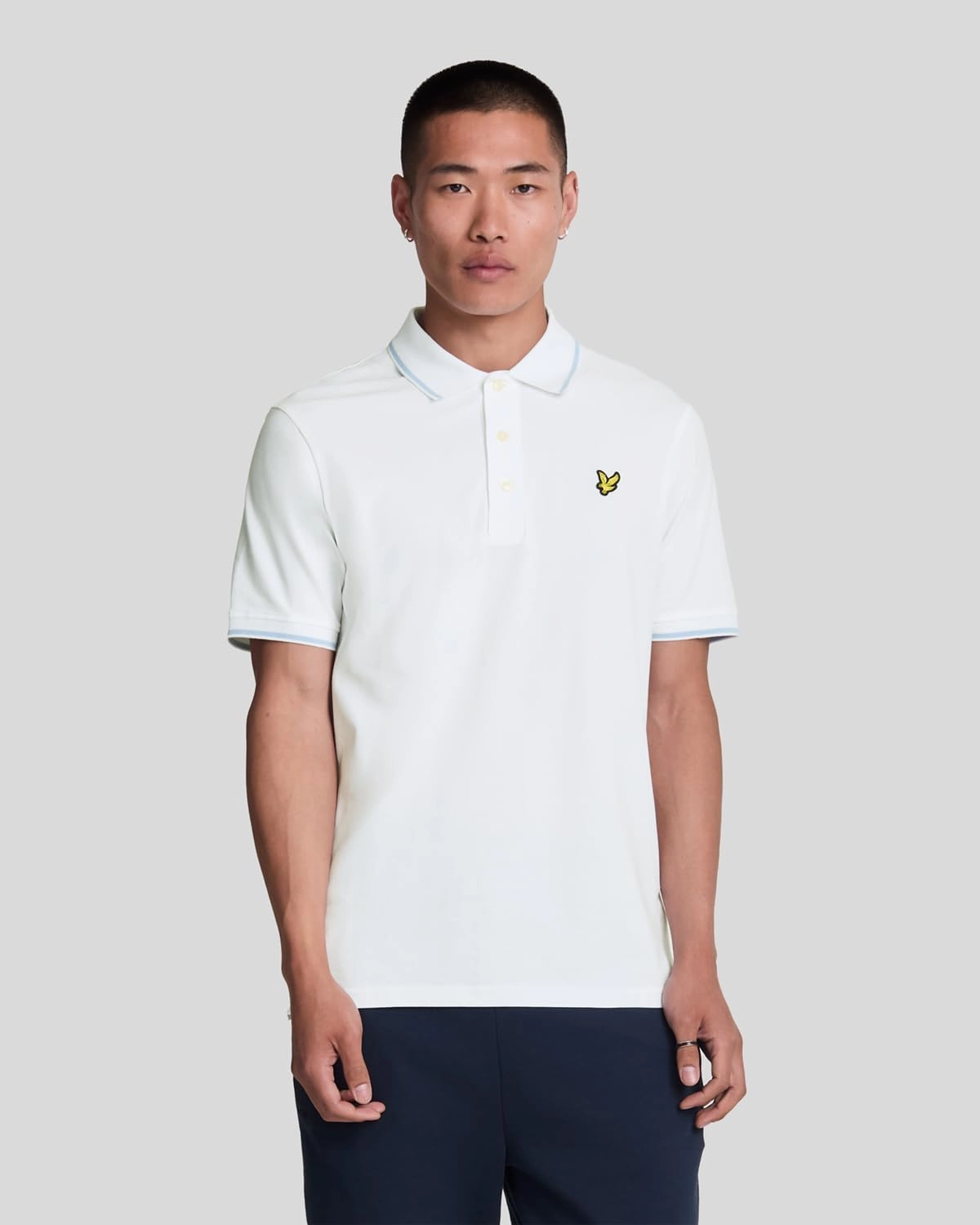 Lyle & Scott Mens Tipped Polo Shirt