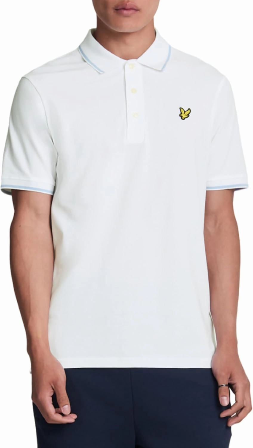 Lyle & Scott Mens Tipped Polo Shirt