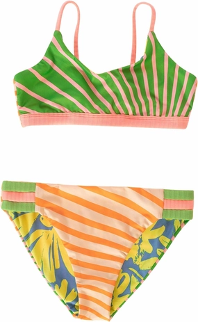 Maaji Flowers Girls Bikini Set
