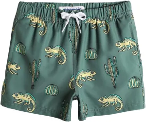 maamgic Boys Swim Trunks Stretch Quick Dry Swim Shorts Kids Bathing Suits Toddler Boy Swimsuit Swimwear