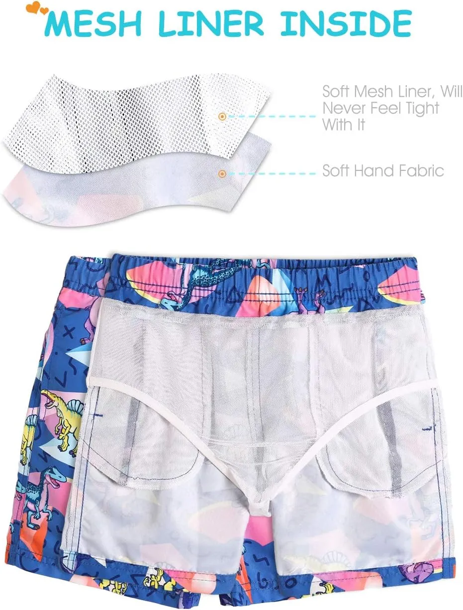 maamgic Boys Swim Trunks Toddler Swim Shorts Little Boys Bathing Suit Swimsuit Toddler Boy Swimwear