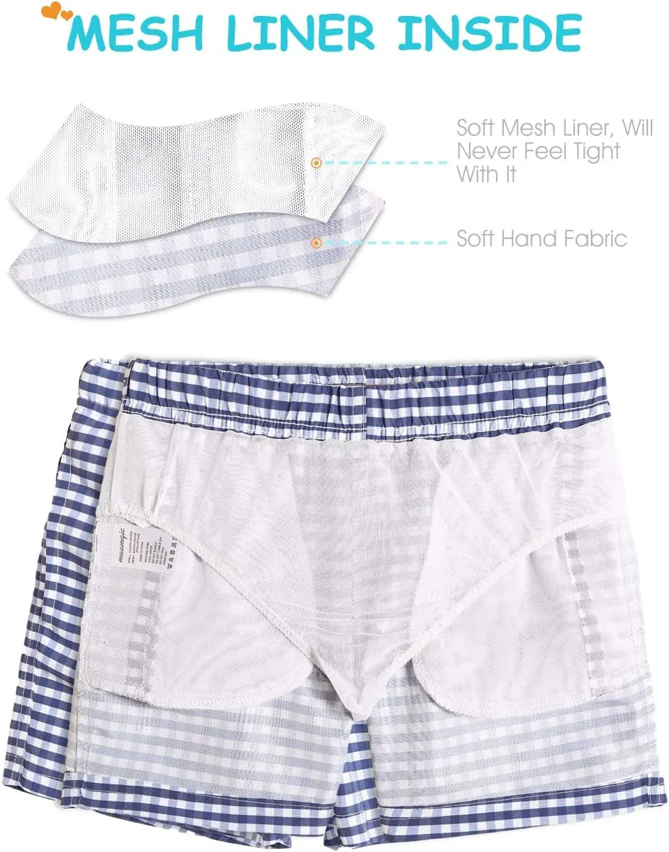 maamgic Boys Swim Trunks Toddler Swim Shorts Little Boys Bathing Suit Swimsuit Toddler Boy Swimwear