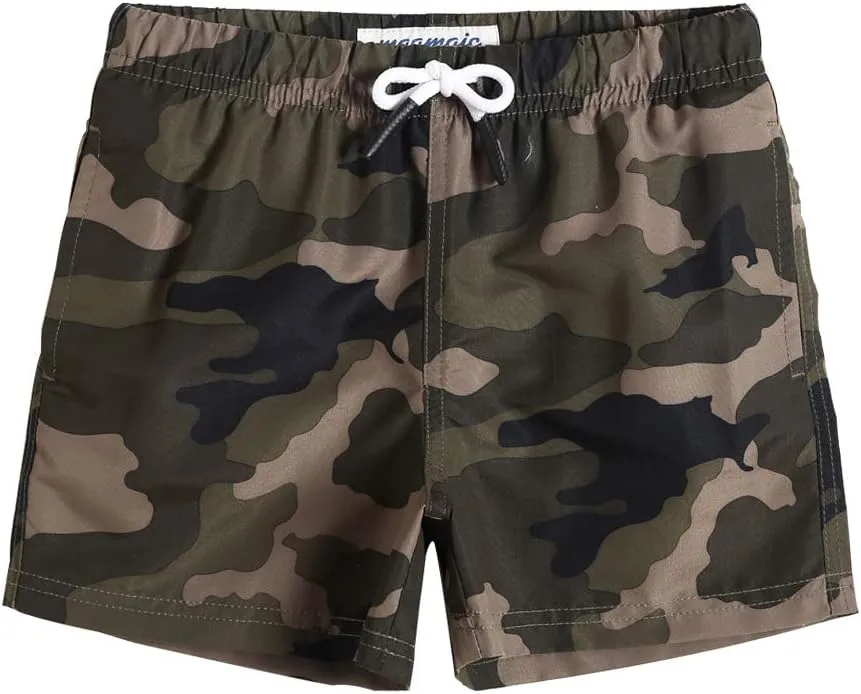 maamgic Boys Swim Trunks Toddler Swim Shorts Little Boys Bathing Suit Swimsuit Toddler Boy Swimwear