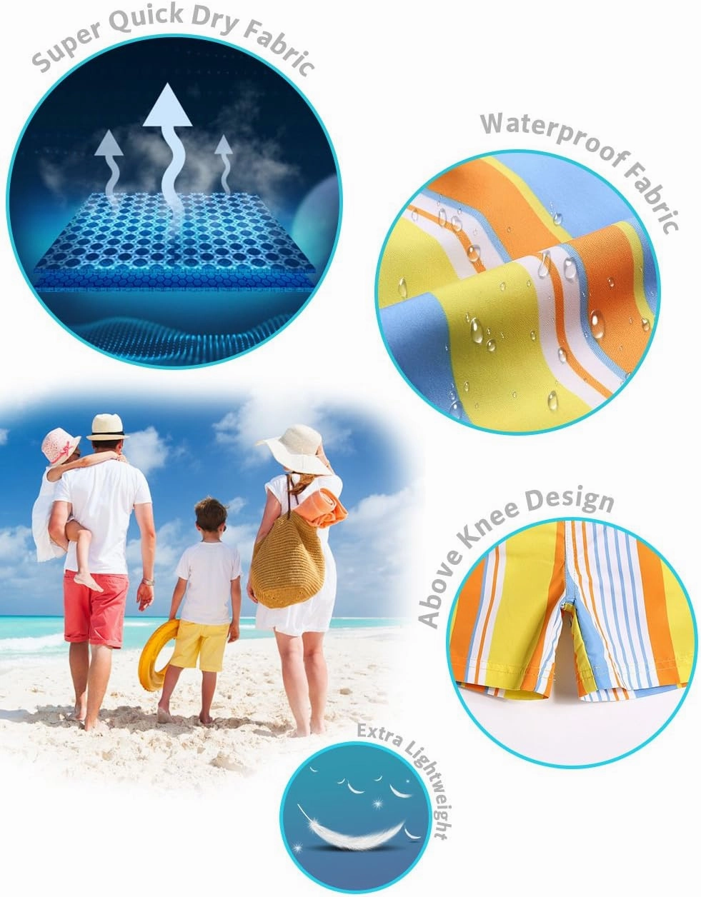 maamgic Boys Swim Trunks Toddler Swim Shorts Little Boys Bathing Suit Swimsuit Toddler Boy Swimwear