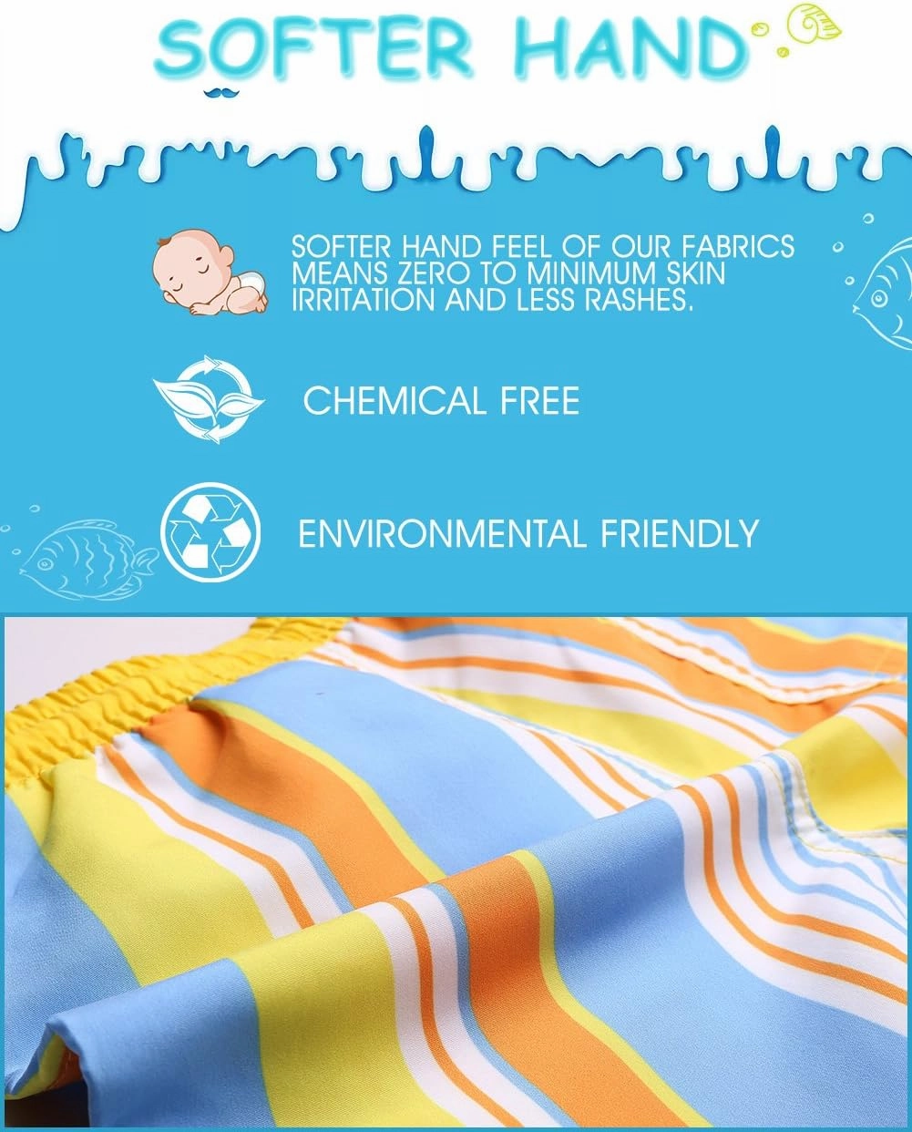 maamgic Boys Swim Trunks Toddler Swim Shorts Little Boys Bathing Suit Swimsuit Toddler Boy Swimwear