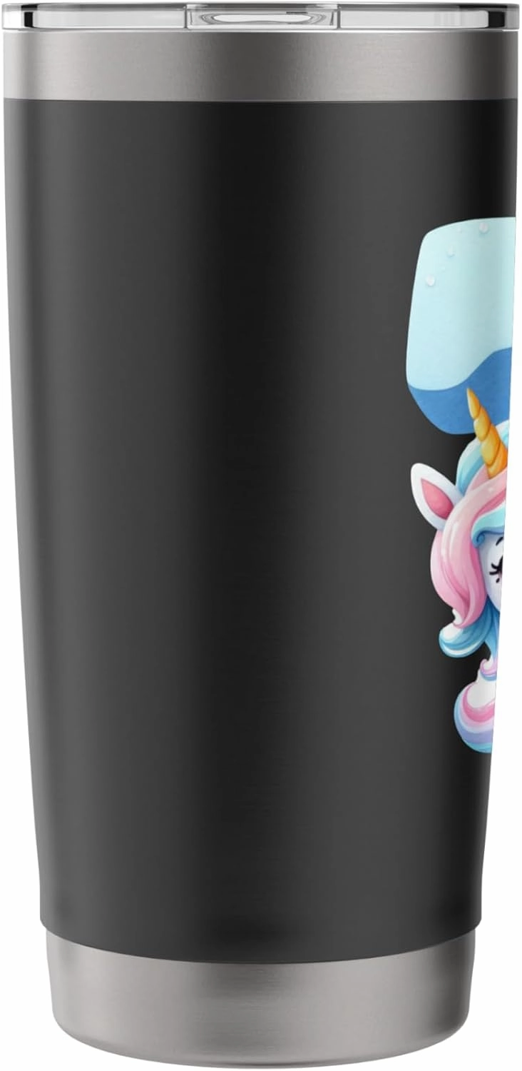 Magical Unicorn 7 Years Old Jette Girls Birthday Stainless Steel Insulated Tumbler