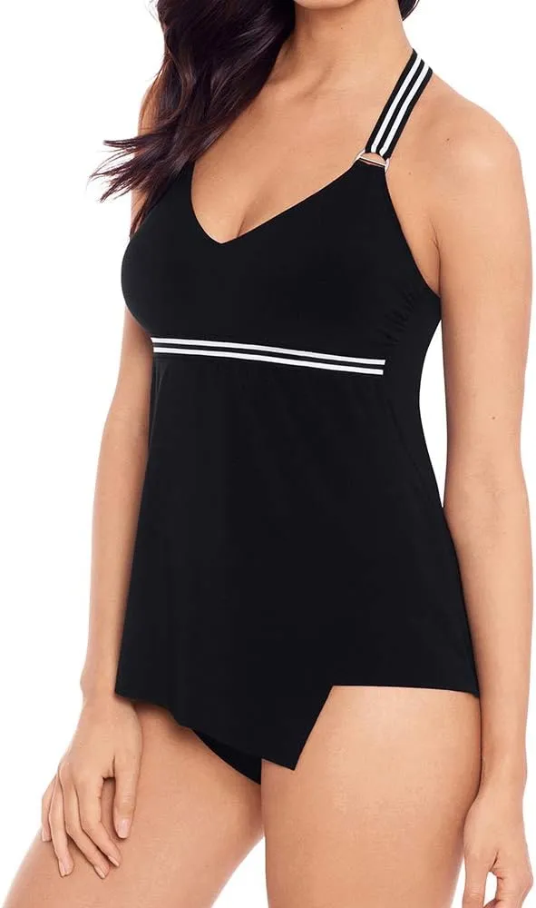 MagicSuit Women's Swimwear Star Studded Carly Racerback Soft Cup Tankini Top