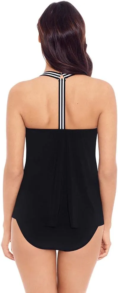 MagicSuit Women's Swimwear Star Studded Carly Racerback Soft Cup Tankini Top
