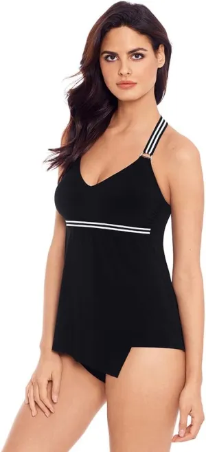 MagicSuit Women's Swimwear Star Studded Carly Racerback Soft Cup Tankini Top