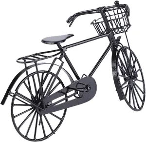 Maileg Dollhouse Furniture Gcroet Miniature Bikes 14×9×5 1:12 Miniature Metal Bike Doll House Dollhouse Decoration Accessory