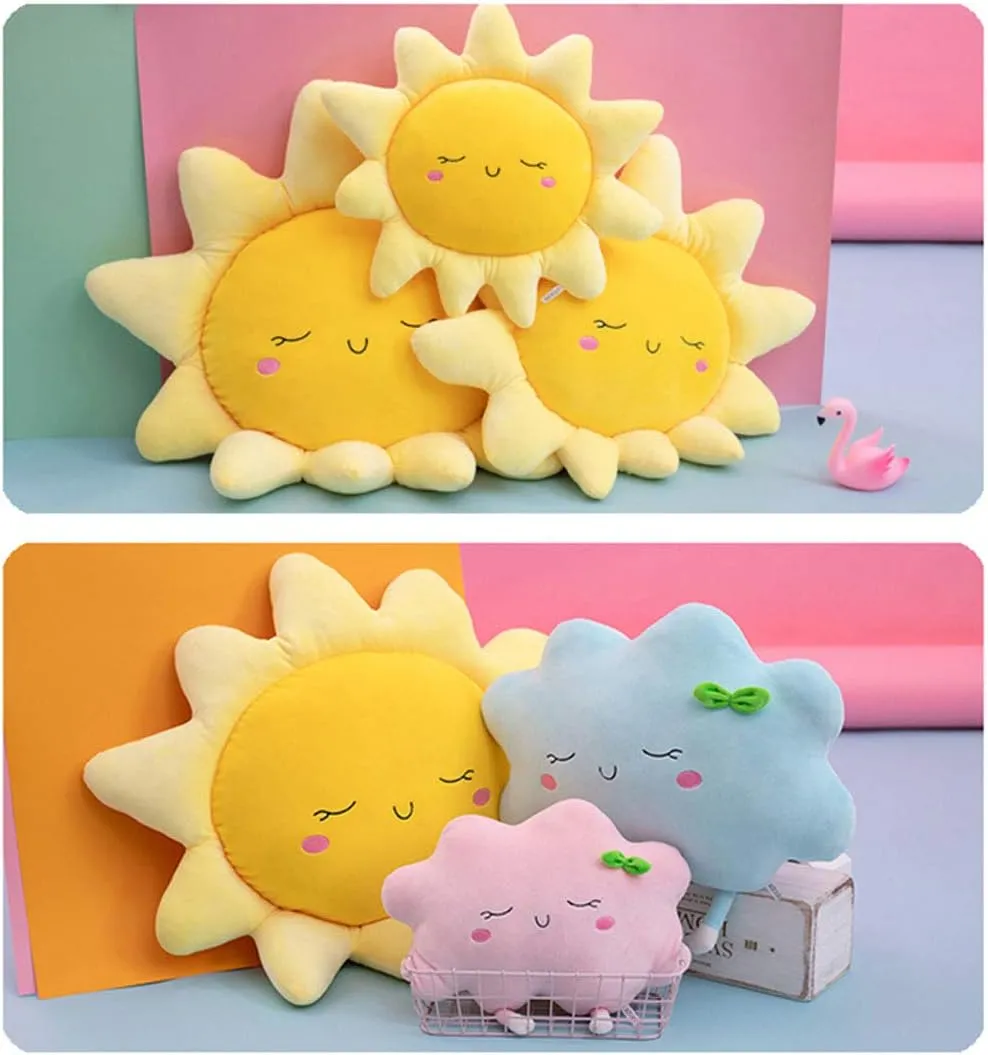 Mathew Sun Cloud Throw Pillow Plush Sofa Cushion Pillow Car Neck Pillow