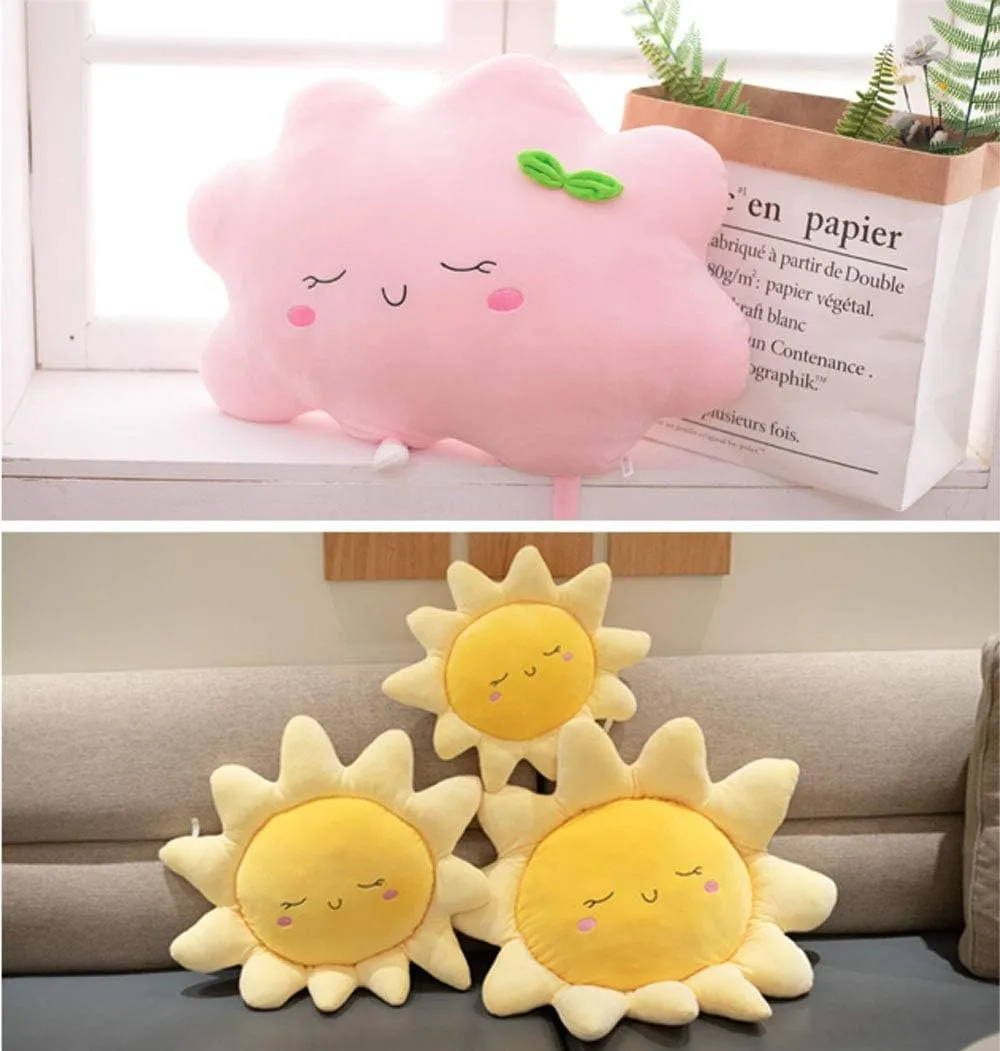 Mathew Sun Cloud Throw Pillow Plush Sofa Cushion Pillow Car Neck Pillow