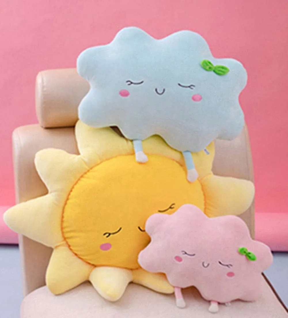 Mathew Sun Cloud Throw Pillow Plush Sofa Cushion Pillow Car Neck Pillow