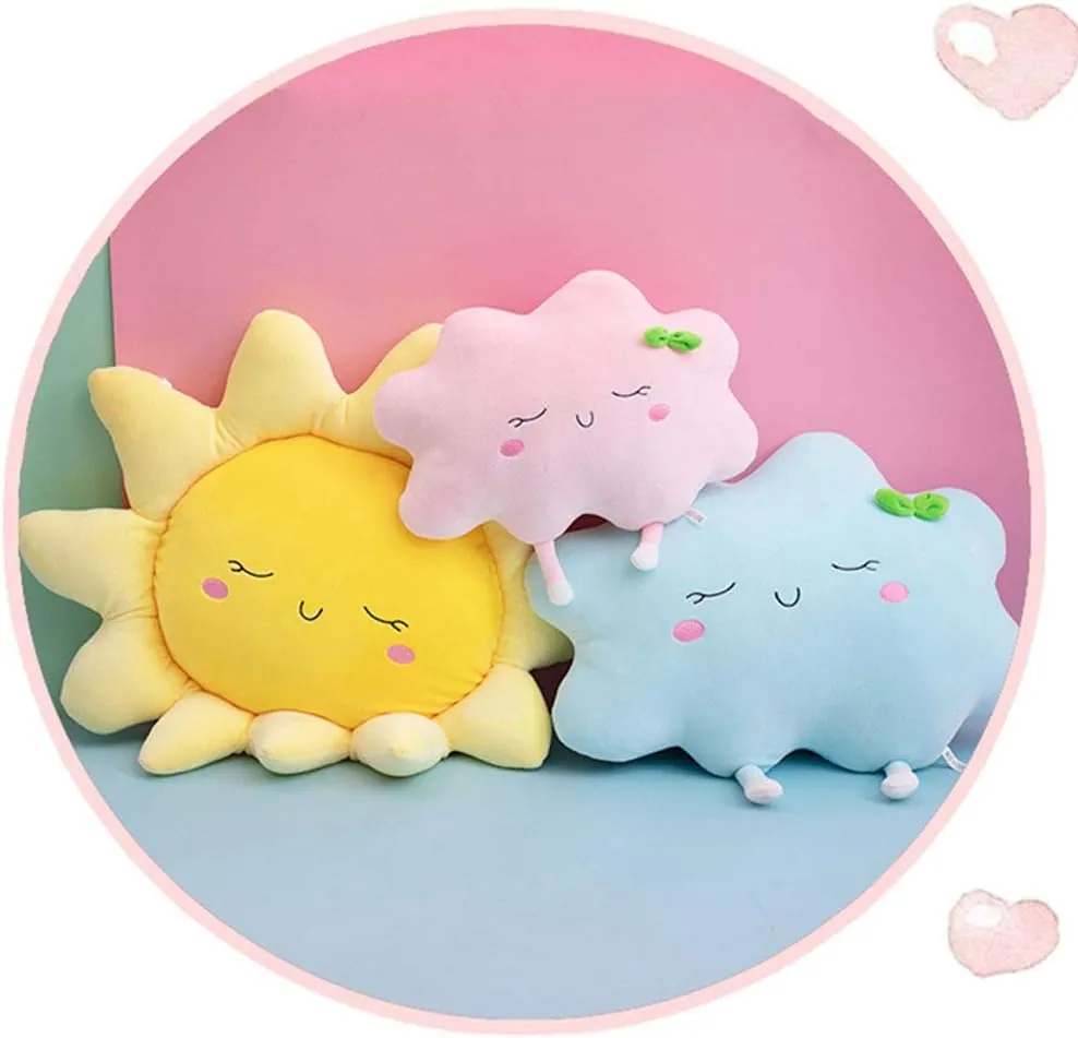Mathew Sun Cloud Throw Pillow Plush Sofa Cushion Pillow Car Neck Pillow