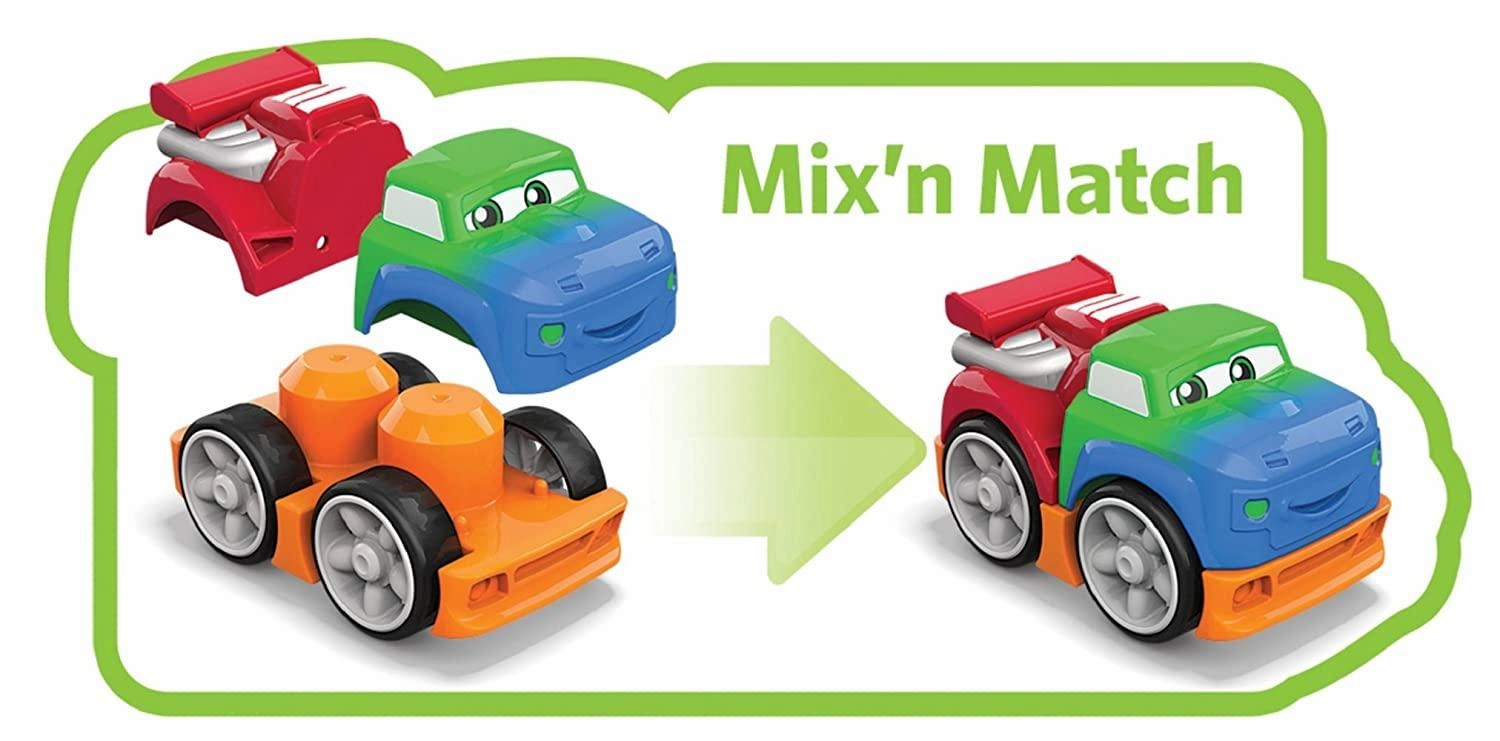 Mega Bloks Building and Story Telling Set, 3 Piece - Ricky Car