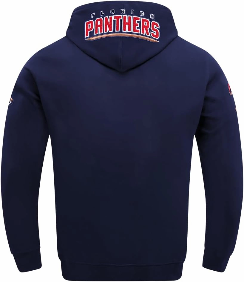 Mens NHL Classic Chenille Pull Over Hoodie