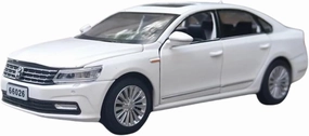 Metal Vehicles Toys 1:32 for Passat Scale Alloy Model Car Diecasts Toy Sound and Light to Friends and Family Display Home Or Office Décor(White)