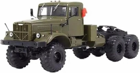 Metal Vehicles Toys 1/43 for KRAZ-255V Plastics Heavy Tractor Transport Vehicle Model Adult Toys Static Ornaments Home Or Office Décor