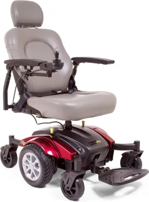 Mid-Wheel Drive Power Wheelchair for Mobility - Long Drive Range with Tight 19.5 inch Turning Radius- Electric Wheelchair Compass Sport GP605 by Golden Technologies