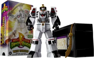 Mighty Morphin Power Rangers Megazord 7 inch Classic Figure Collector Set (White Tigerzord)