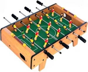 Mini Foosball Table Games for Kids,Portable Football Table with Balls,Fun Recreational Tabletop Soccer Game for Family Night
