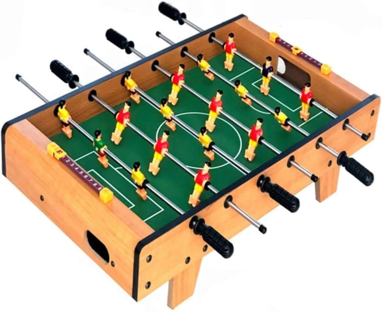 Mini Foosball Table Games for Kids,Portable Football Table with Balls,Fun Recreational Tabletop Soccer Game for Family Night