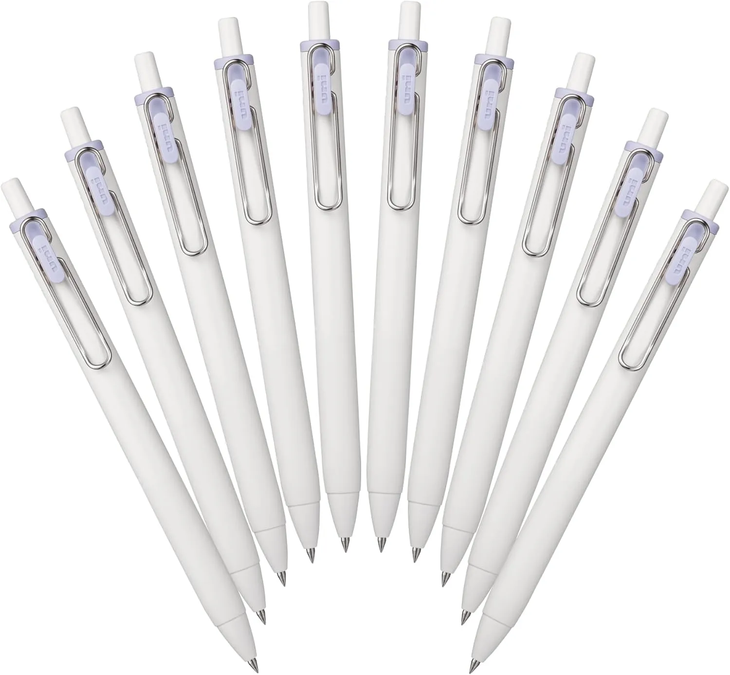 Mitsubishi Pencil Uni-Ball One Gel Ballpoint Pen, 0.38, Butterfly Pea, 10 Pieces, Hako UMNS38.81 10P