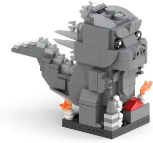 MOOXI-MOC Dinosaurs Brick Mini Headz Building Set,Creative Cute Building Blocks Children Kit,Gifts for Kids(213pcs)