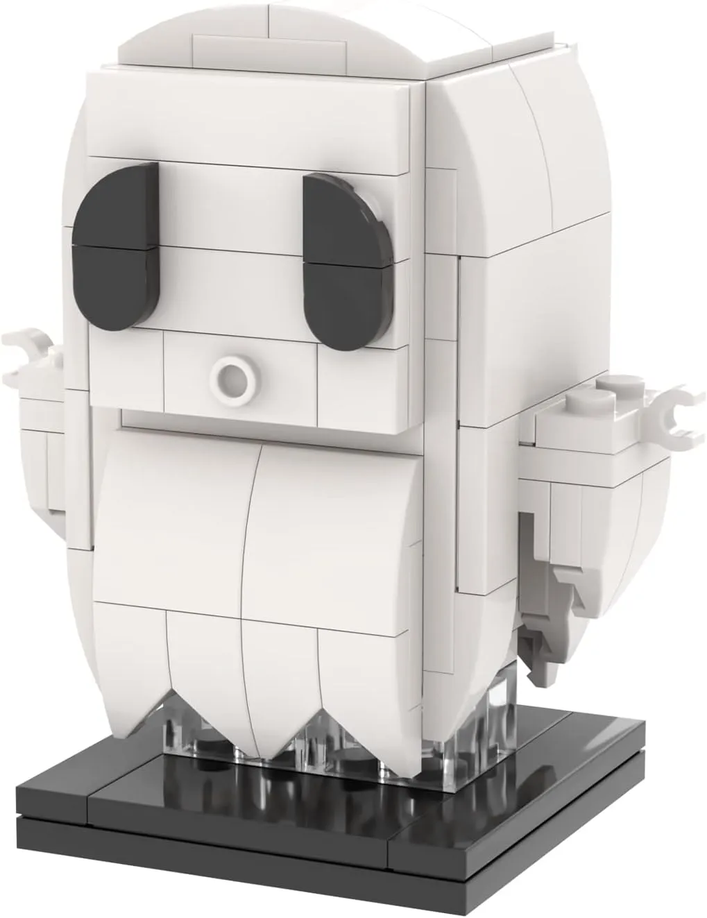 MOOXI-MOC Halloween Ghost Brick Mini Headz Building Set,Creative Cute Building Blocks Children Kit,Gifts for Kids(112pcs)