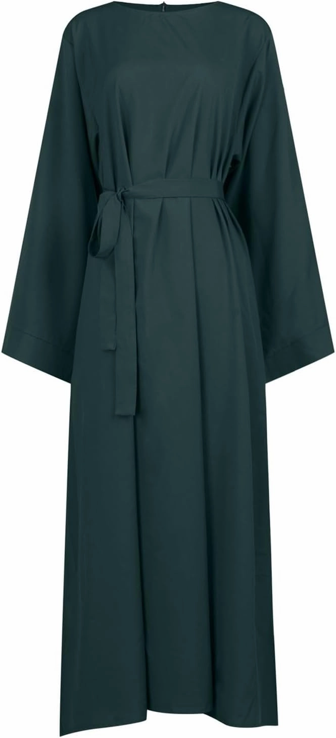 Muslim Dress for Women Classic Abaya Dress Dubai Robe Eid Prayer Clothes Islamic Muslim Robe Pakistani Kaftan Abaya