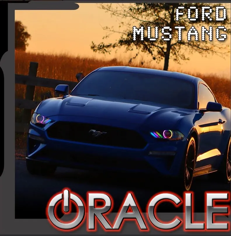 Mustang FN (18-22) ORACLE Dynamic Colorshift® DRL W/Halo Kit