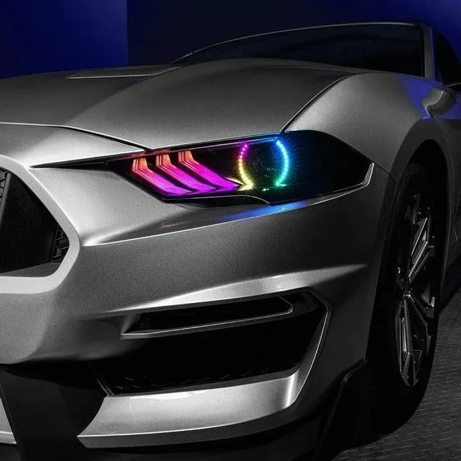Mustang FN (18-22) ORACLE Dynamic Colorshift® DRL W/Halo Kit