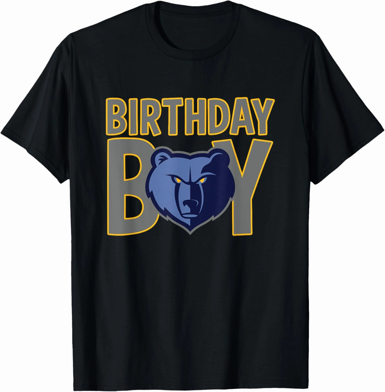 NBA Birthday Boy Memphis Grizzlies Retro Logo T-Shirt