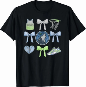 NBA Minnesota Timberwolves Bow Grid T-Shirt