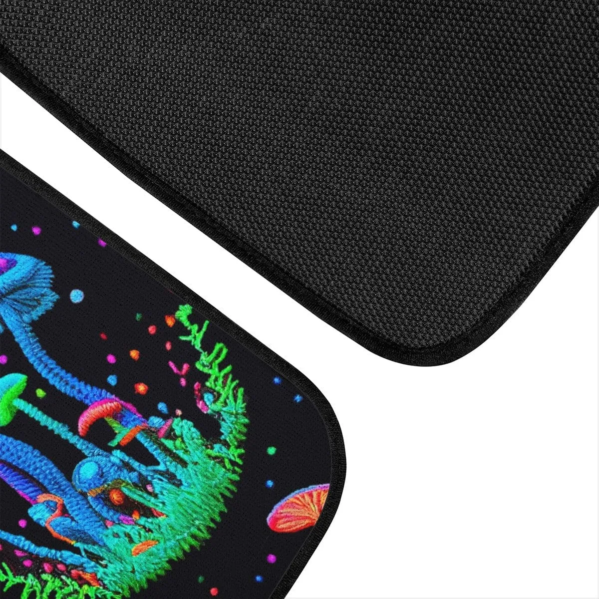 Neon Mushrooms Car Floor Mats