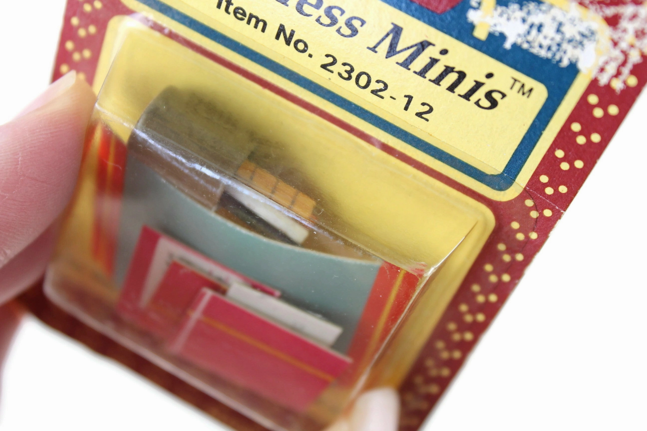 New Vintage 1:12 Miniature Dollhouse Desk Blotter, Pencil Cup, Calendar, Mail & Folder Set
