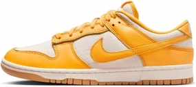 Nike Dunk Low Retro Premium Men's Shoes (HF4867-739, University Gold/Coconut Milk/Gum Light Brown/Unive) Size 10.5
