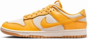 Nike Dunk Low Retro Premium Men's Shoes (HF4867-739, University Gold/Coconut Milk/Gum Light Brown/Unive) Size 10.5