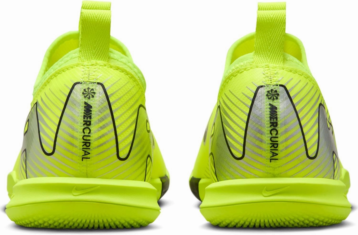 Nike Jr. Mercurial Vapor 16 Academy Little/Big Kids' IC Low-Top Soccer Shoes (FQ8411-700, Volt/Black)
