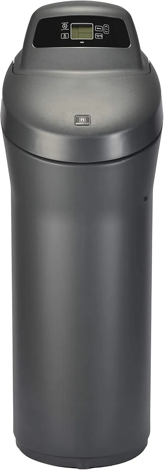 North Star NSC42 Water Softener | 42,055-Grain Capacity | AutoSense Salt-Saving Technology | For Homes With 1-6  Persons | NSF Certified to Reduce Hard Water Scale (NSC4218)