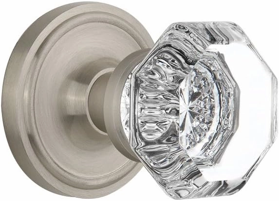 Nostalgic Warehouse Classic Rosette Waldorf Octagonal Round Door Knob
