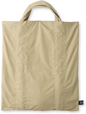 Nylon Ruched Tote Bag