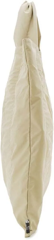 Nylon Ruched Tote Bag