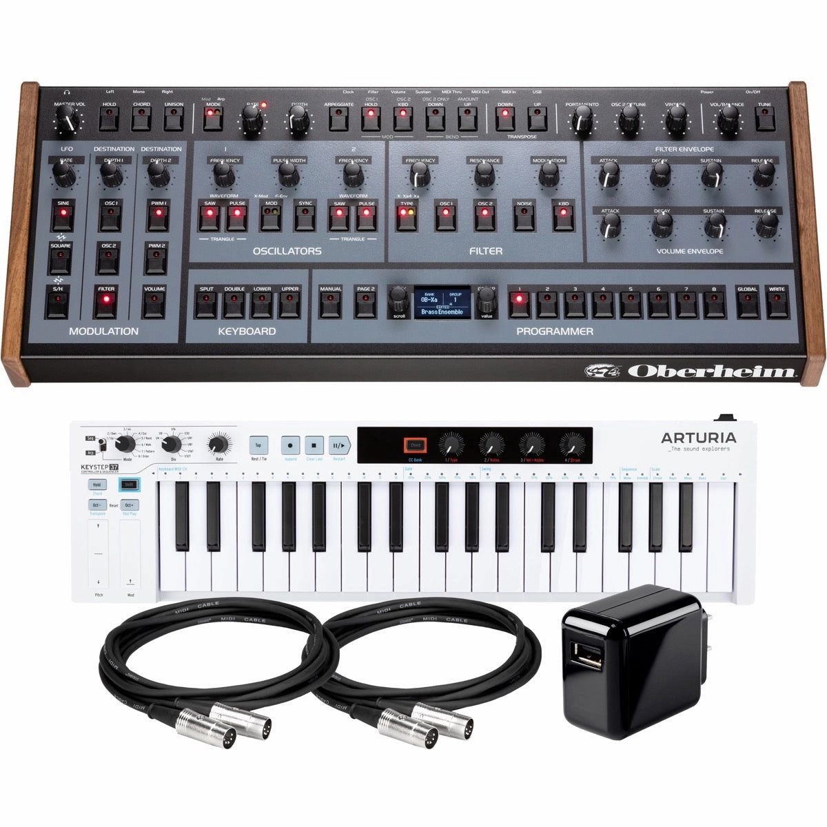 Oberheim OB-X8 Desktop Module Polyphonic Analog Synthesizer CONTROLLER RIG