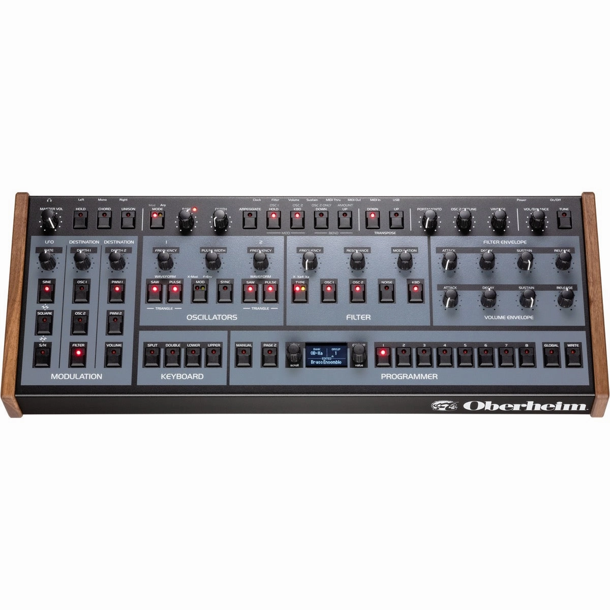 Oberheim OB-X8 Desktop Module Polyphonic Analog Synthesizer CONTROLLER RIG