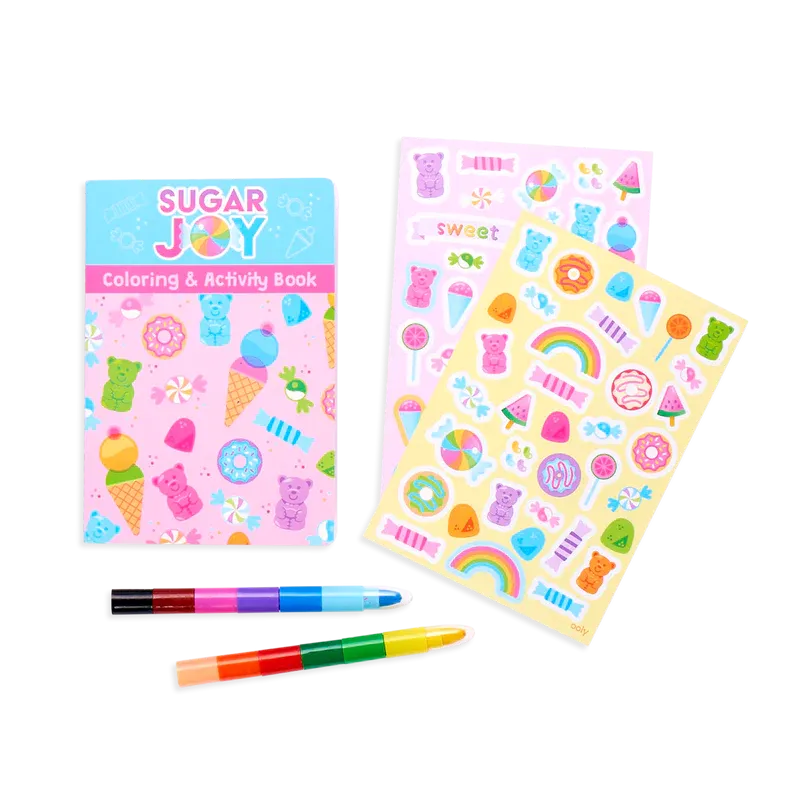 OOLY Mini Traveler Coloring & Activity Kit